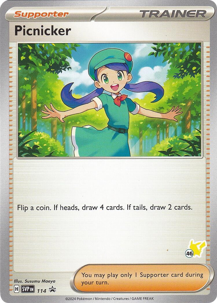 Image for Picnicker - Pikachu 46 (114) (Battle Academy 2024) (BA24) - Pokemon