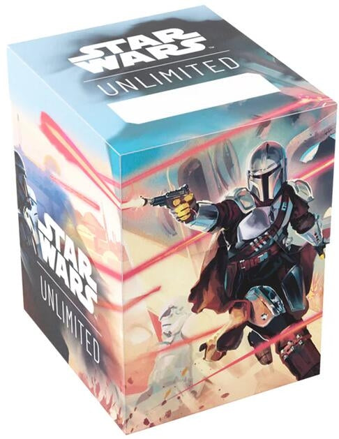 Image for Star Wars: Unlimited Soft Crate - Mandalorian / Moff Gideon - Deck Boxes
