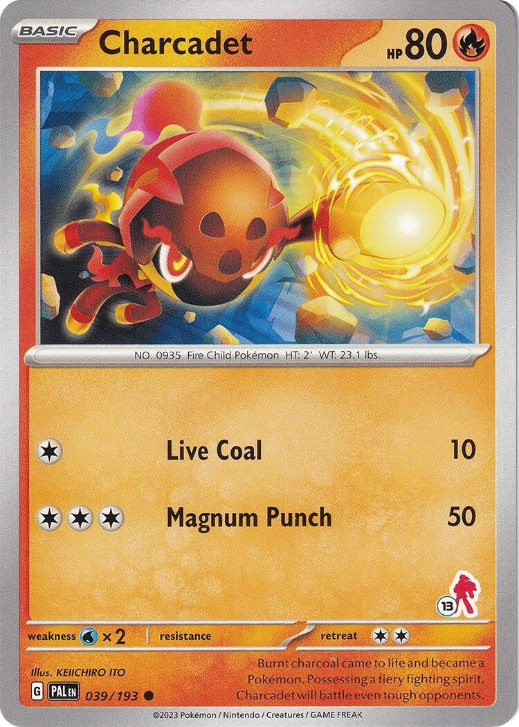 Image for Charcadet - Armarouge 13 (039/193) (Battle Academy 2024) (BA24) - Pokemon