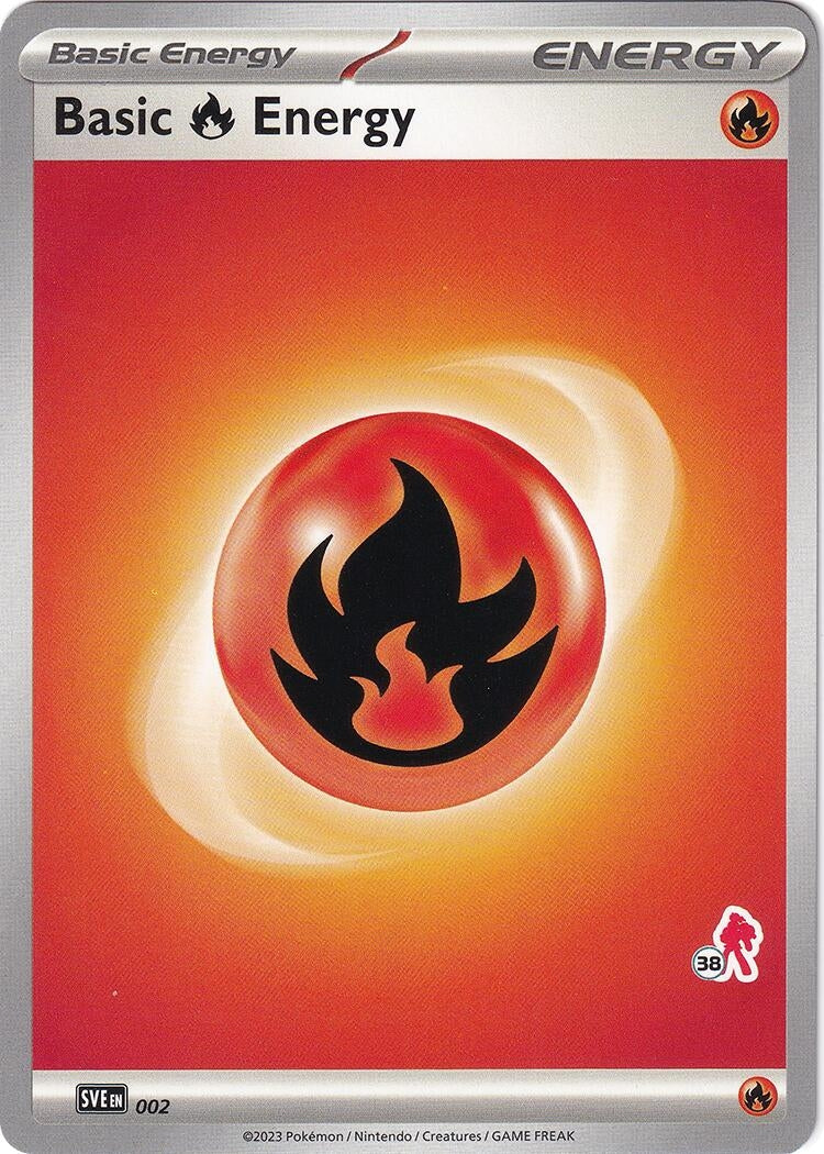 Image for Basic Fire Energy - Armarouge 38 (002) (Battle Academy 2024) (BA24) - Pokemon