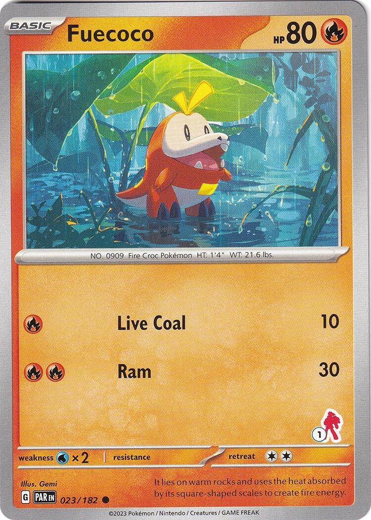 Image for Fuecoco - Armarouge 1 (023/182) (Battle Academy 2024) (BA24) - Pokemon