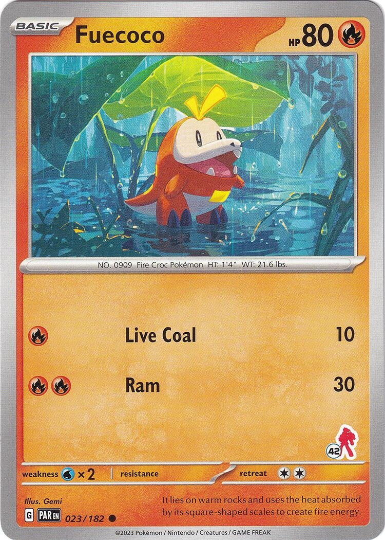 Image for Fuecoco - Armarouge 42 (023/182) (Battle Academy 2024) (BA24) - Pokemon