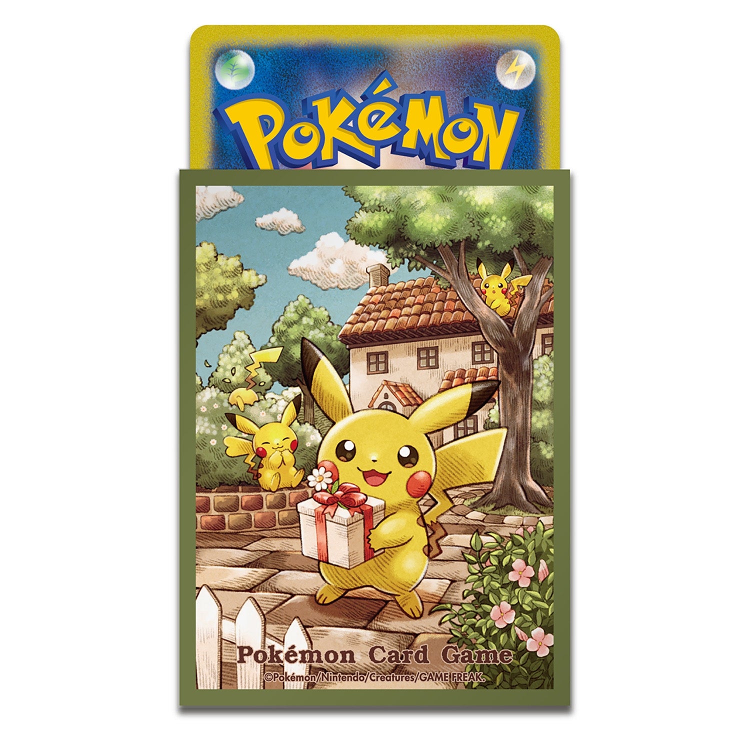 Pokémon Center Japan - Pikachu's Gift - Sleeves - PokeBox USA