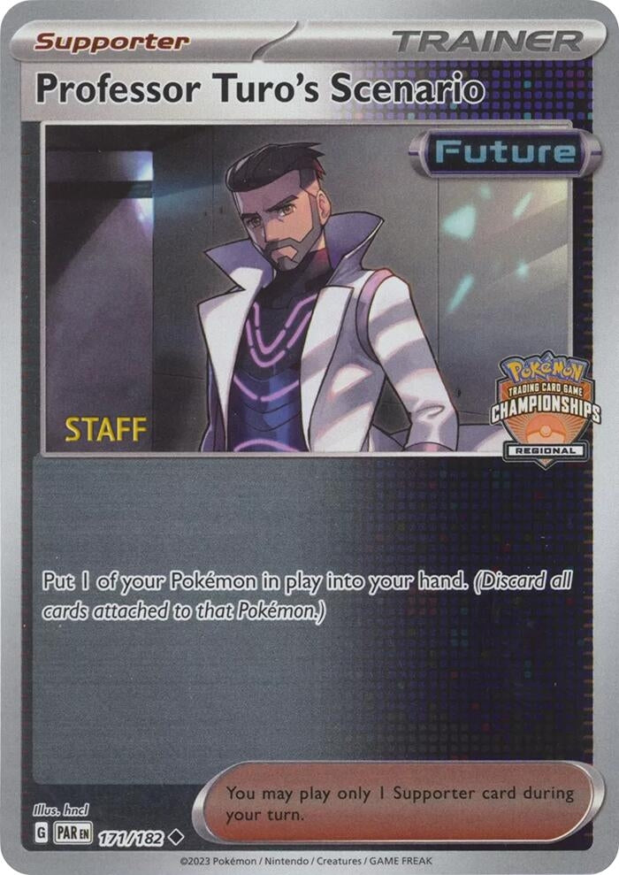 Image for Professor Turo's Scenario - 171/182 (Regional Championships) [Staff] (177/182) (League & Championship Cards) (PR) - Pokemon