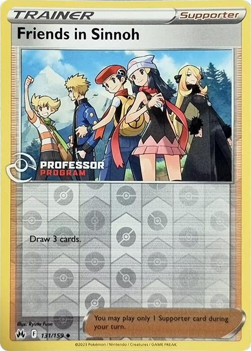 Image for Friends in Sinnoh - 131/159 (2023) (131/159) (Professor Program Promos) (PPP) - Pokemon