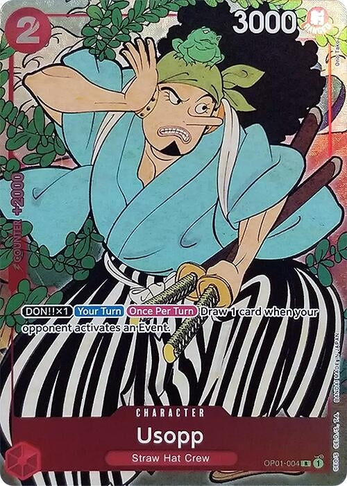 Image for Usopp (English Version 1st Anniversary Set) (OP01-004) (One Piece Promotion Cards) (OP-PR) - One Piece Card Game