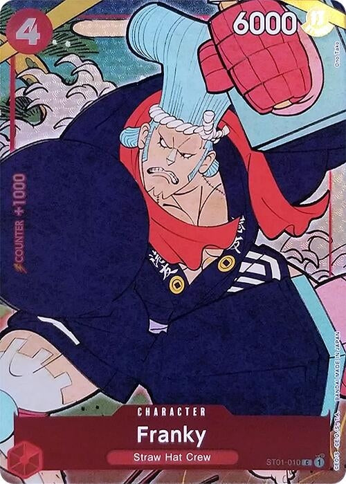 Image for Franky (English Version 1st Anniversary Set) (ST01-010) (One Piece Promotion Cards) (OP-PR) - One Piece Card Game