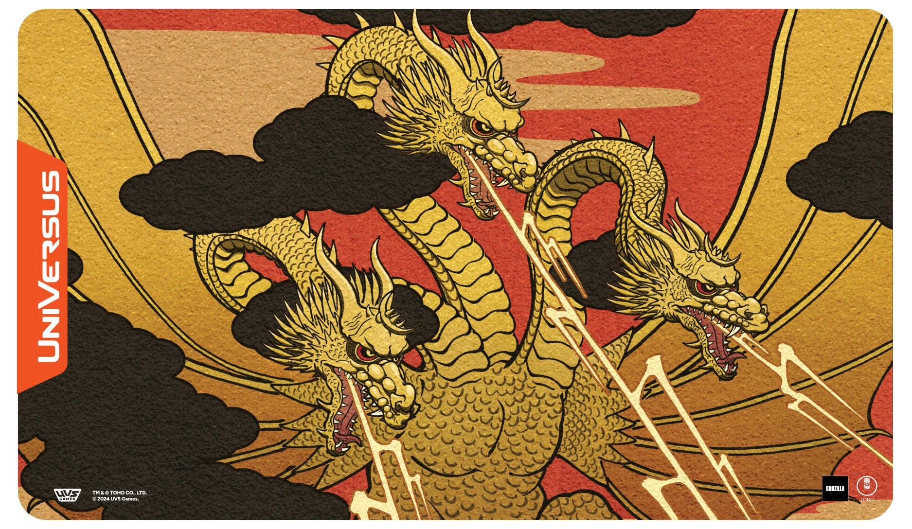 Image for Challenger Series: Godzilla Playmat - King Ghidorah - Playmats