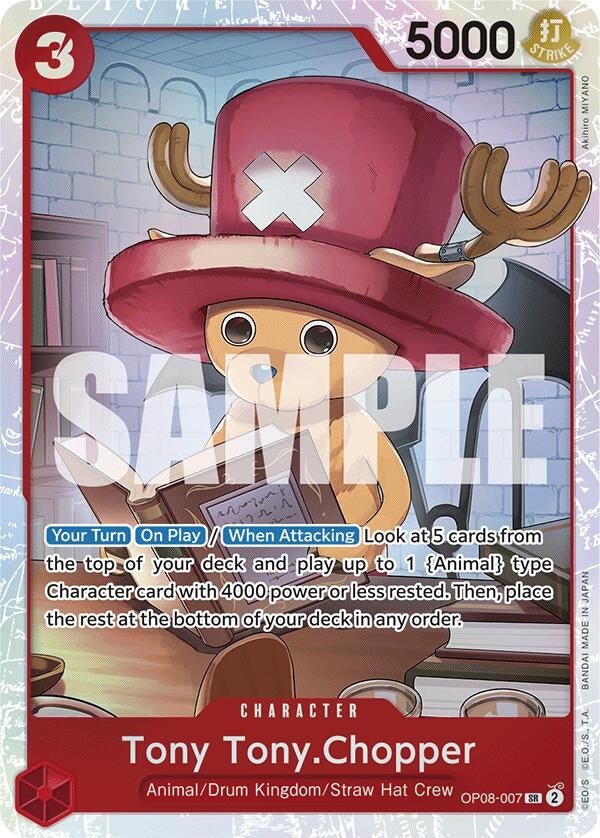 Image for Tony Tony.Chopper (007) (OP08-007) (Two Legends) (OP08) - One Piece Card Game