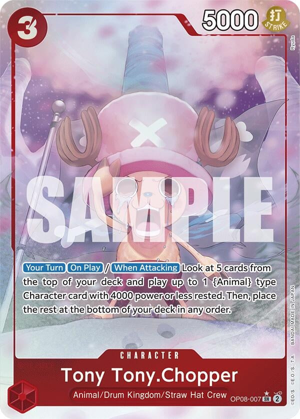Image for Tony Tony.Chopper (0070) (Parallel) (OP08-007) (Two Legends) (OP08) - One Piece Card Game