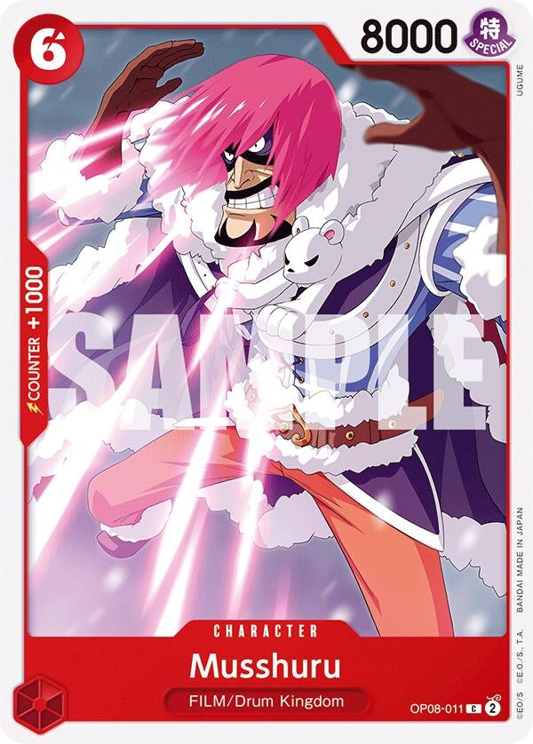 Image for Musshuru (OP08-011) (Two Legends) (OP08) - One Piece Card Game
