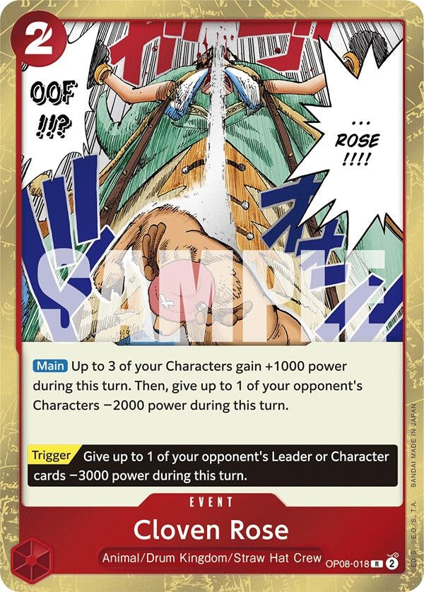 Image for Cloven Rose (OP08-018) (Two Legends) (OP08) - One Piece Card Game