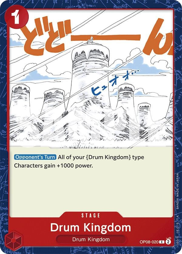 Image for Drum Kingdom (OP08-020) (Two Legends) (OP08) - One Piece Card Game