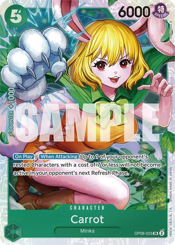 Image for Carrot (023) (OP08-023) (Two Legends) (OP08) - One Piece Card Game