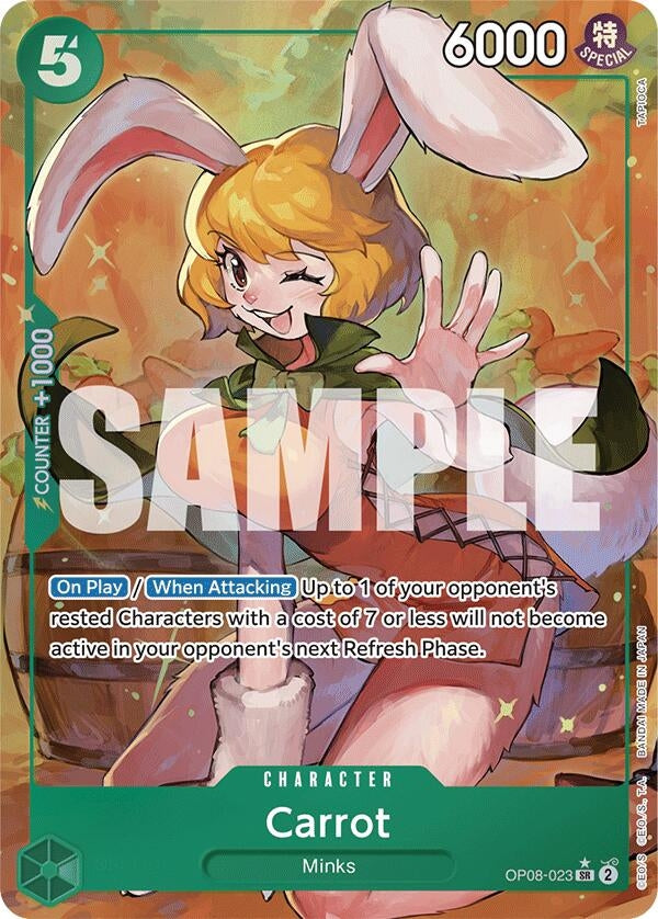 Image for Carrot (023) (Parallel) (OP08-023) (Two Legends) (OP08) - One Piece Card Game