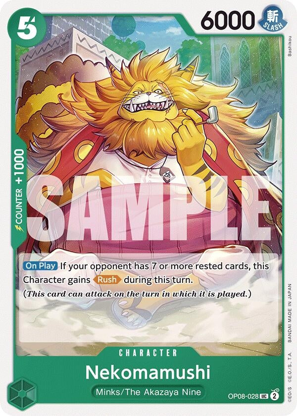 Image for Nekomamushi (OP08-028) (Two Legends) (OP08) - One Piece Card Game