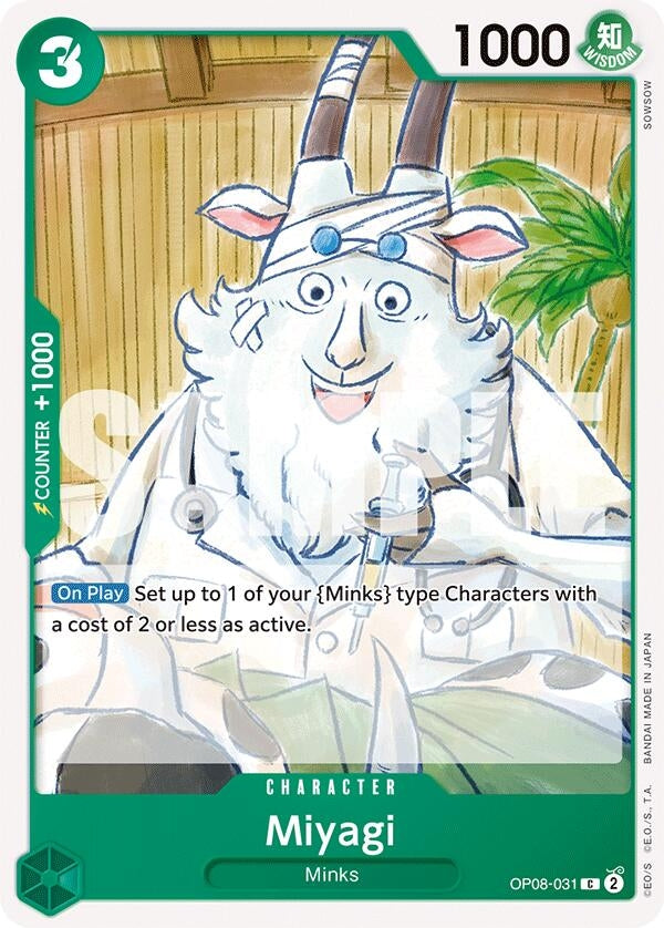 Image for Miyagi (OP08-031) (Two Legends) (OP08) - One Piece Card Game