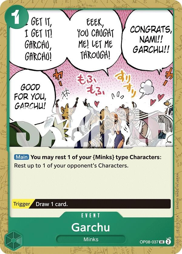 Image for Garchu (OP08-037) (Two Legends) (OP08) - One Piece Card Game