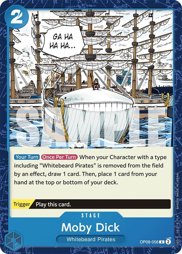 Image for Moby Dick (OP08-056) (Two Legends) (OP08) - One Piece Card Game