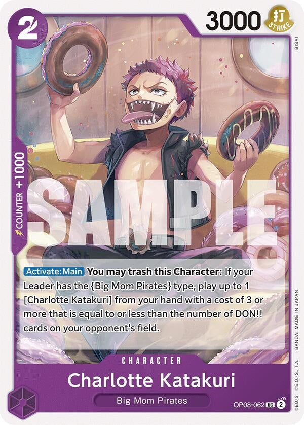 Image for Charlotte Katakuri (062) (OP08-062) (Two Legends) (OP08) - One Piece Card Game