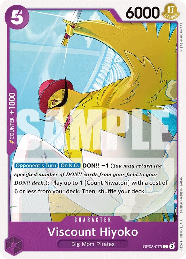 Image for Viscount Hiyoko (OP08-073) (Two Legends) (OP08) - One Piece Card Game