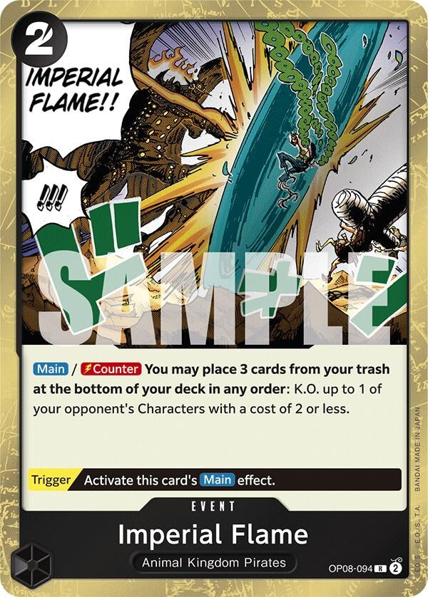 Image for Imperial Flame (OP08-094) (Two Legends) (OP08) - One Piece Card Game