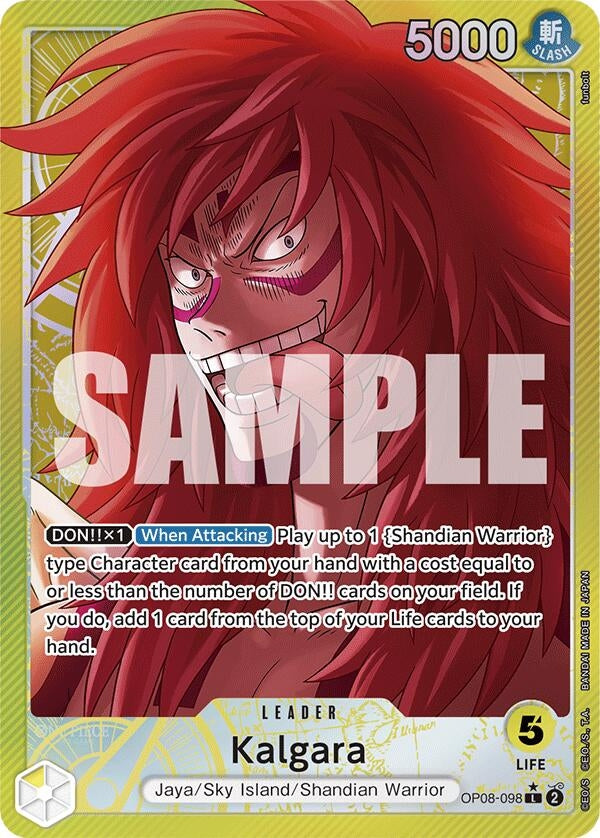 Image for Kalgara (098) (Parallel) (OP08-098) (Two Legends) (OP08) - One Piece Card Game