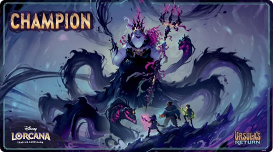 Image for Disney Lorcana: Ursula - Sea Witch Queen Playmat (Champion) - Playmats