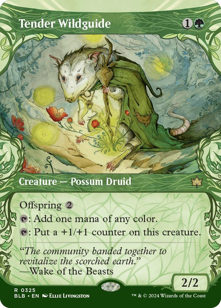 Tender Wildguide (Showcase) (325) (Bloomburrow)