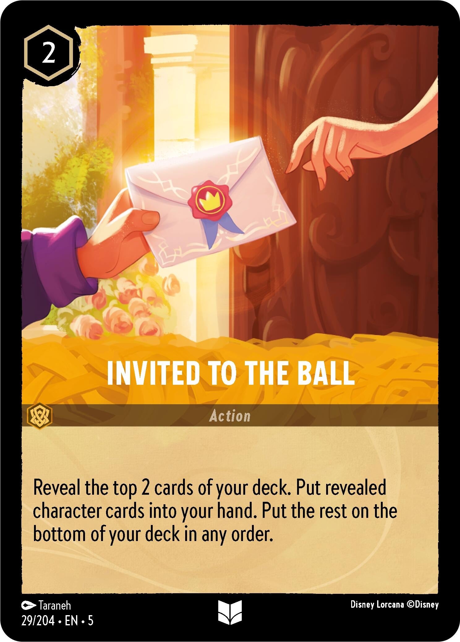 Image for Invited to the Ball (29/204) (Shimmering Skies) (5) - Disney Lorcana
