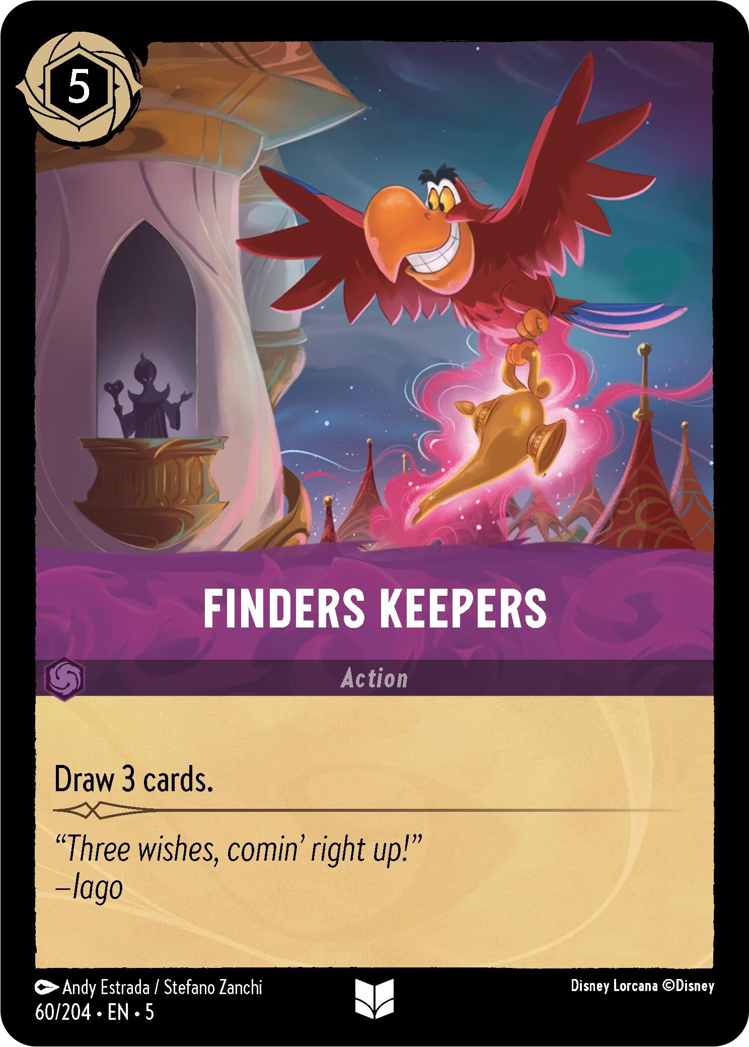 Image for Finders Keepers (60/204) (Shimmering Skies) (5) - Disney Lorcana