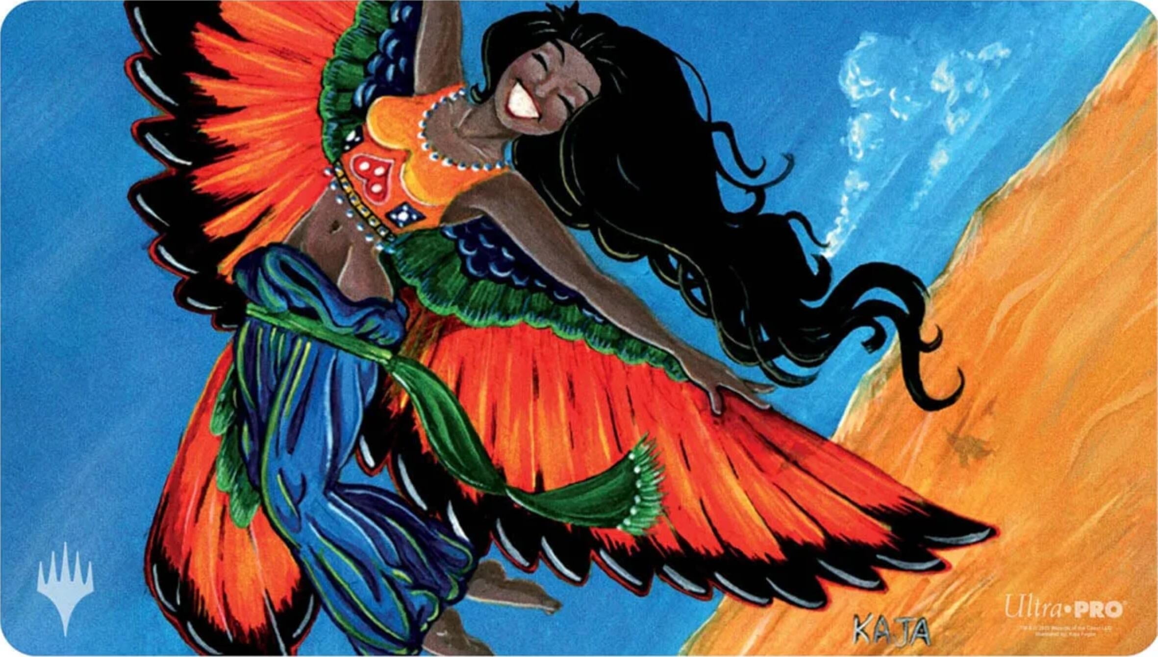 Image for Kaja Foglio Playmat for Magic: The Gathering - Bird Maiden - Playmats