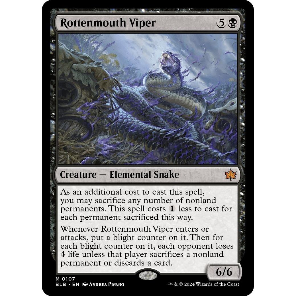 Rottenmouth Viper (107) (Bloomburrow) - PokeBox USA