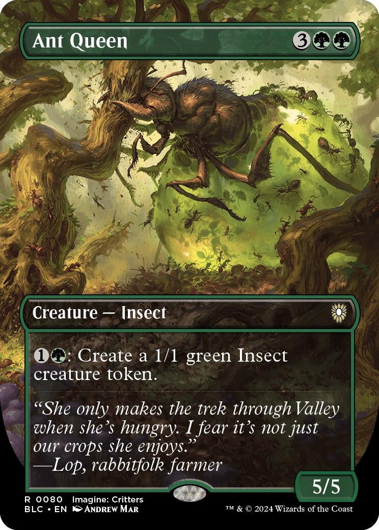 Ant Queen (Borderless) (80) (Bloomburrow)