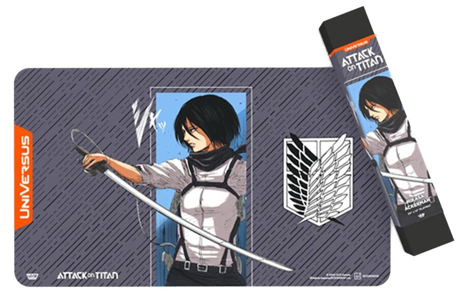 Image for Attack On Titan: Battle for Humanity Playmat: Mikasa Ackerman - Playmats