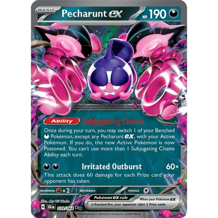 Pecharunt ex (039/064) (SV: Shrouded Fable) - PokeBox USA