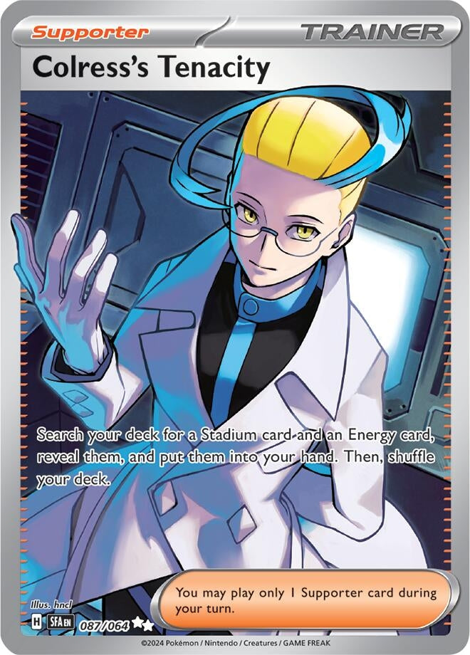 Colress's Tenacity (087/064) (SV: Shrouded Fable) - PokeBox USA