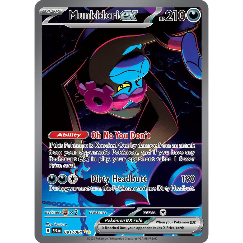 Munkidori ex (091/064) (SV: Shrouded Fable) - PokeBox USA