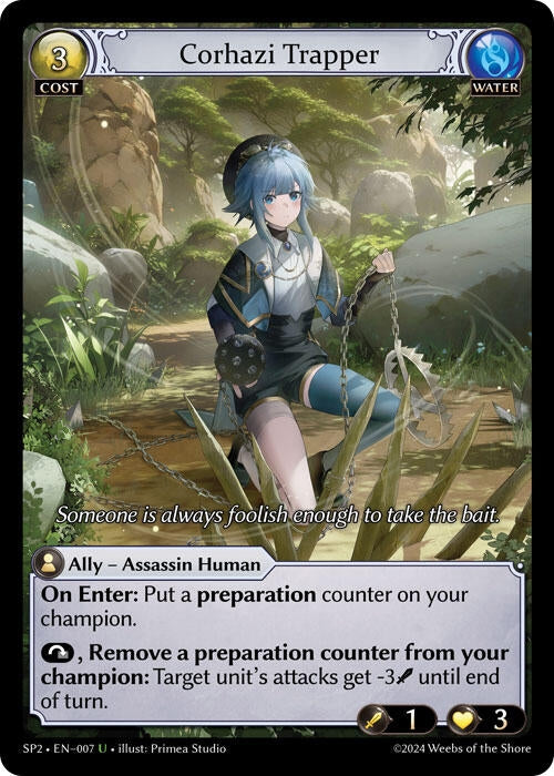 Image for Corhazi Trapper (007) (Supporter Pack 2) (SP2) - Grand Archive TCG