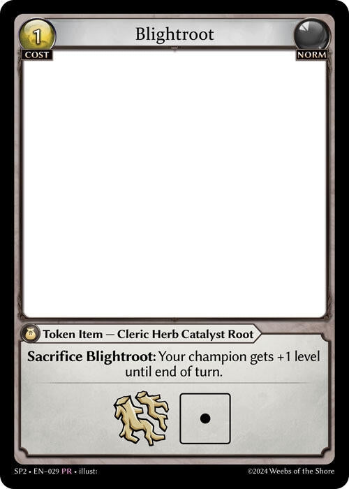 Image for Blightroot (029) (Supporter Pack 2) (SP2) - Grand Archive TCG