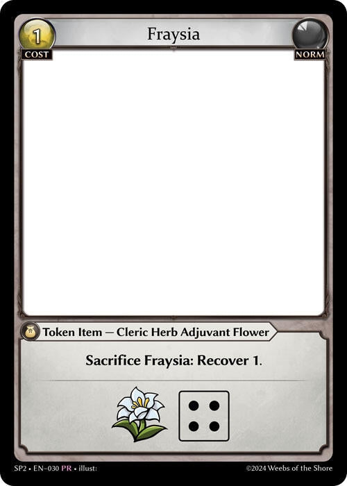 Image for Fraysia (030) (Supporter Pack 2) (SP2) - Grand Archive TCG
