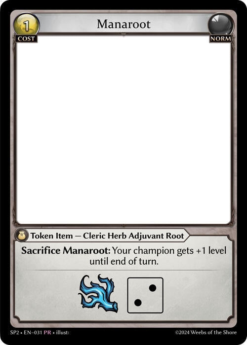 Image for Manaroot (031) (Supporter Pack 2) (SP2) - Grand Archive TCG