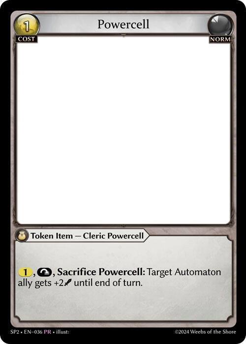 Image for Powercell (036) (Supporter Pack 2) (SP2) - Grand Archive TCG