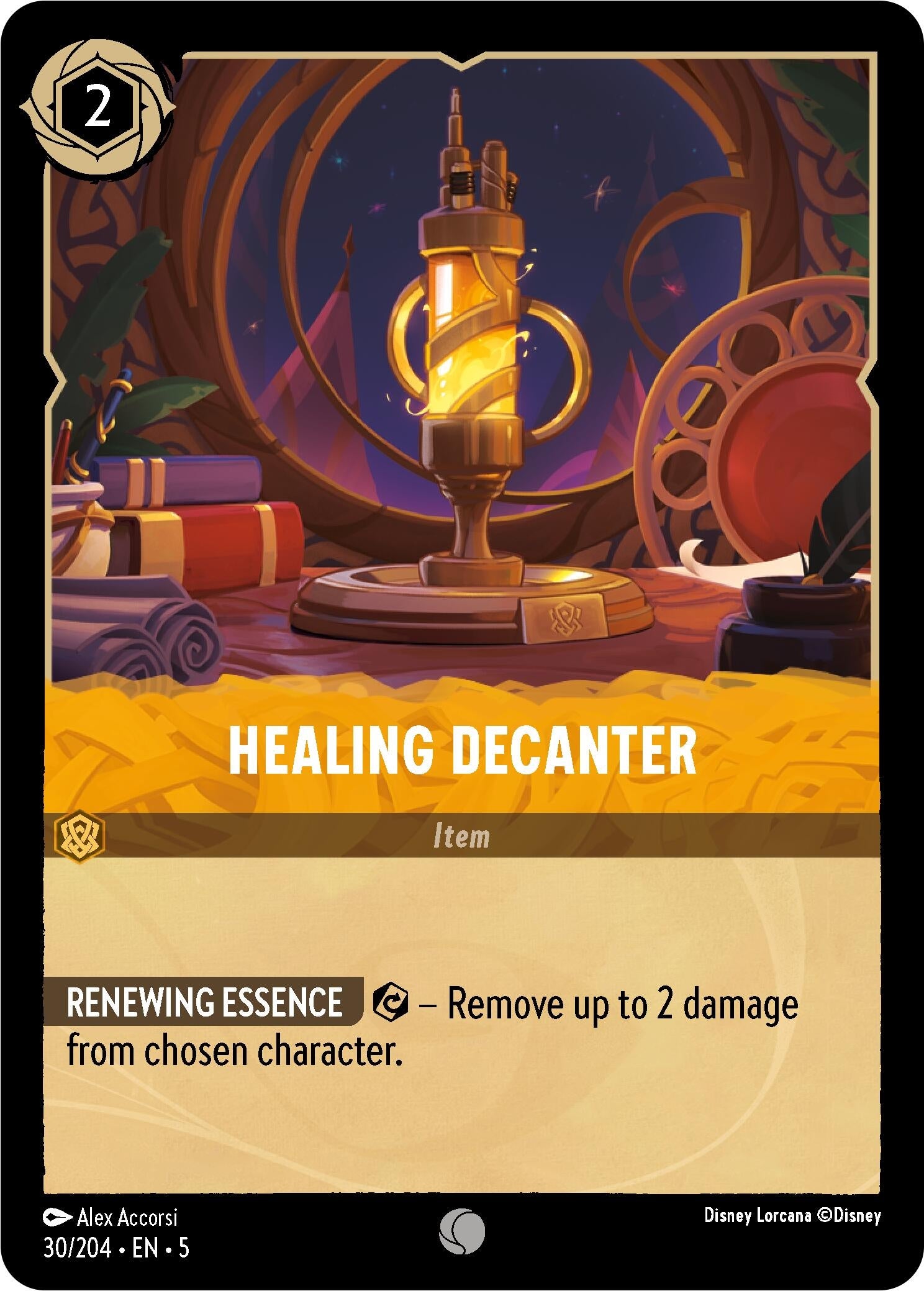 Image for Healing Decanter (30/204) (Shimmering Skies) (5) - Disney Lorcana