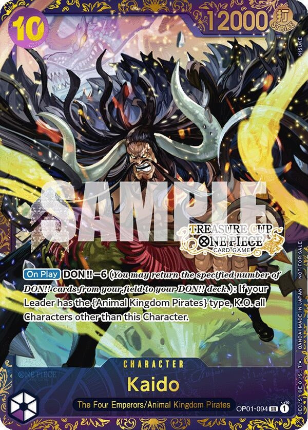 Image for Kaido (Treasure Cup) (OP01-094) (One Piece Promotion Cards) (OP-PR) - One Piece Card Game
