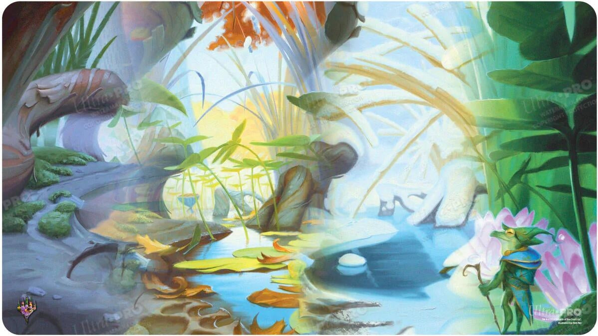Image for Bloomburrow Standard Gaming Playmat for Magic: The Gathering - Island (Four Seasons) - Playmats
