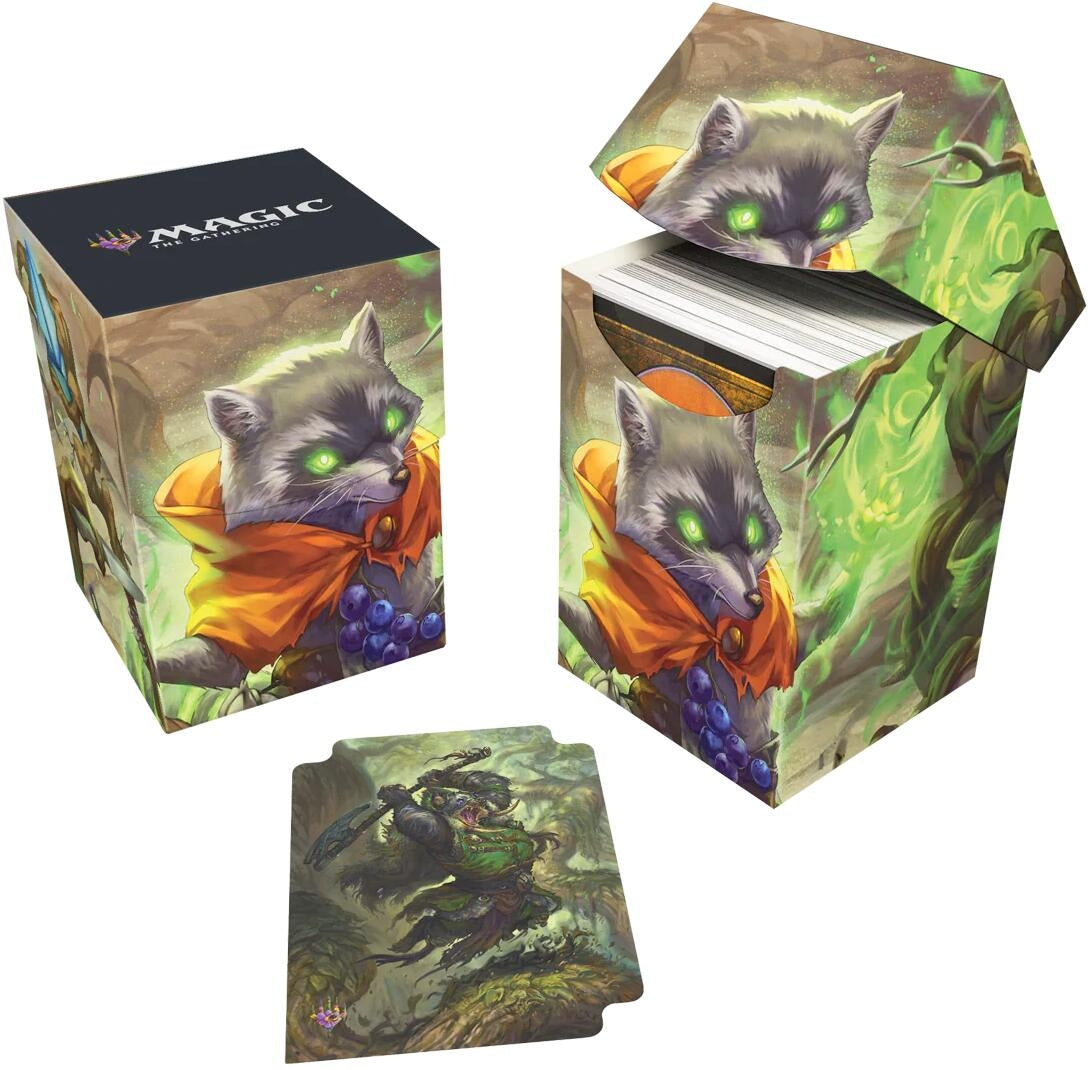 Image for Bloomburrow Bello, Bard of the Brambles 100+ Deck Box for Magic: The Gathering - Deck Boxes