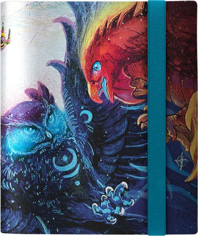 Image for Bloomburrow Maha, Its Feathers Night vs Dragonhawk Fate's Tempest 4-Pocket PRO-Binder for Magic: The Gathering - Storage Albums