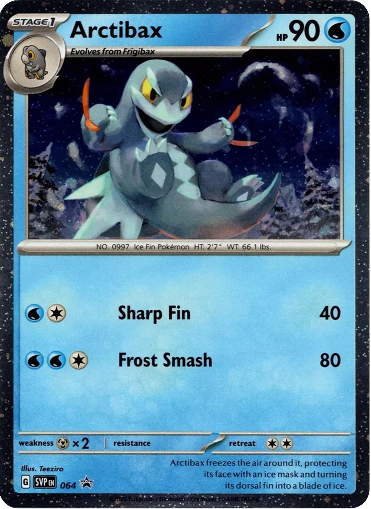 Image for Arctibax - 064 (Cosmos Holo) (064) (SV: Scarlet & Violet Promo Cards) (SVP) - Pokemon