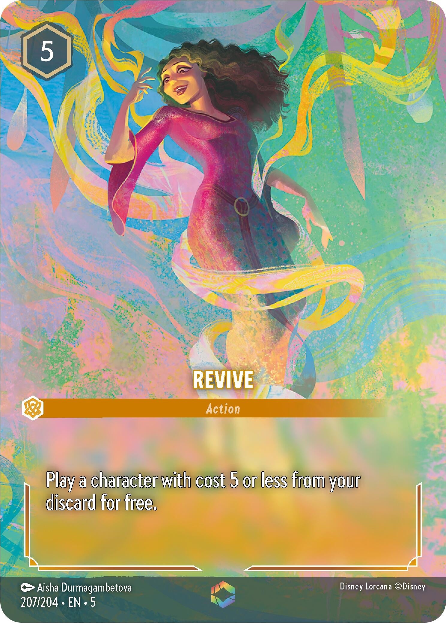 Image for Revive (Enchanted) (207/204) (Shimmering Skies) (5) - Disney Lorcana